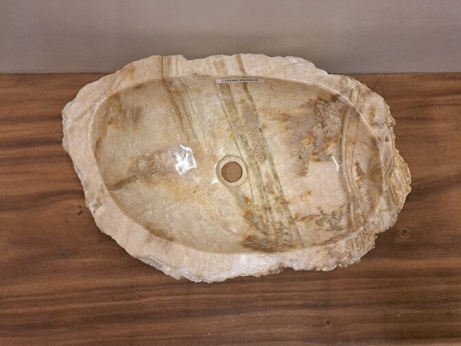 Onyx-Waschbecken – 65 x 39 x 15 – FL22942