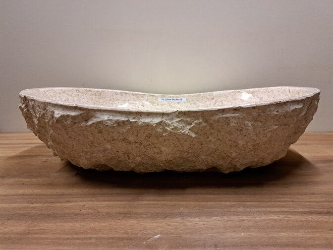 Marmor-Waschbecken – oval – 60 x 44 x 15 – FL22944