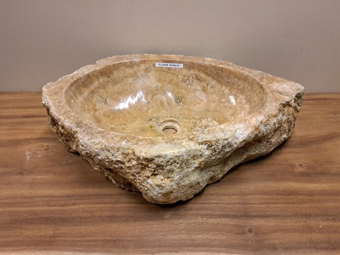 Onyx-Waschbecken – 70 x 50 x 15 cm – FL22949