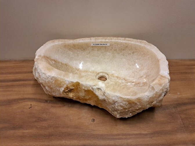 Onyx-Waschbecken – 56 x 36 x 15 cm – FL22956