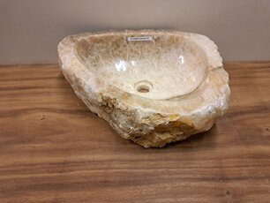 Onyx-Waschbecken – 52 x 42 x 15 cm – FL22959