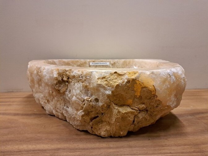 Onyx-Waschbecken – 52 x 42 x 15 cm – FL22959