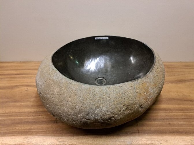 Naturstein-Waschbecken – 70 x 60 x 25 cm – FL22967