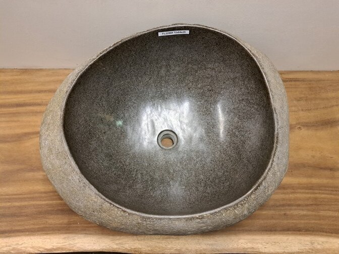 Naturstein-Waschbecken – 72 x 64 x 25 cm – FL22968