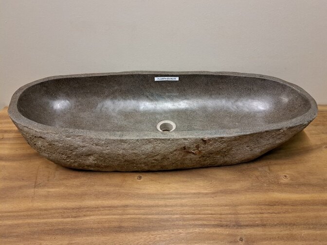 Naturstein-Waschbecken – 92 x 36 x 15 cm – FL22970