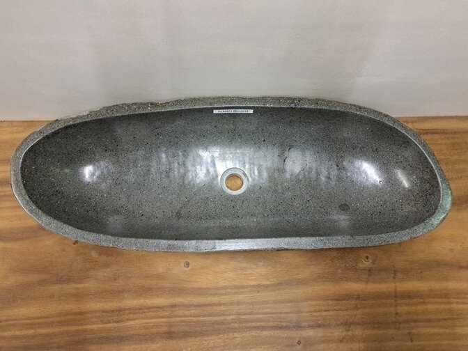 Naturstein-Waschbecken – 88 x 32 x 15 cm – FL22973