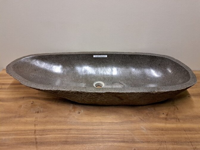 Naturstein-Waschbecken – 96 x 36 x 15 cm – FL22975