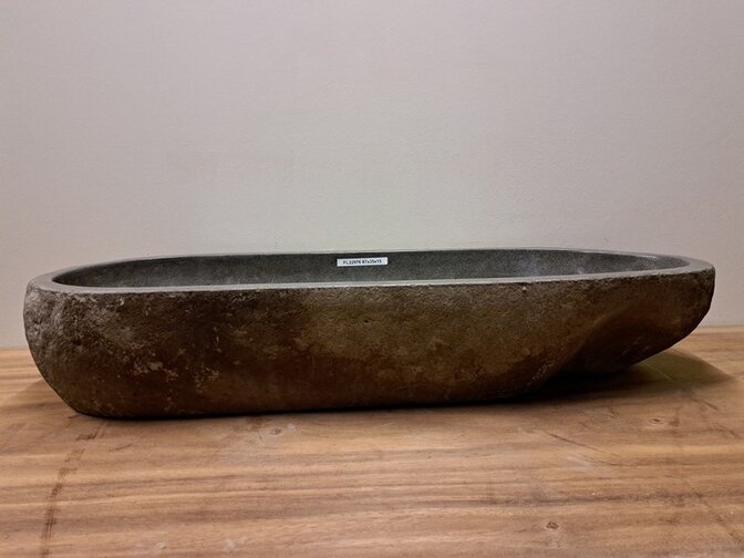 Naturstein-Waschbecken – 87 x 35 x 15 cm – FL22976