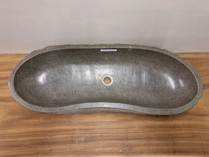 Naturstein-Waschbecken – 93 x 35 x 15 cm – FL22977