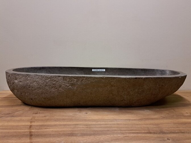 Naturstein-Waschbecken – 92 x 34 x 15 cm – FL22980