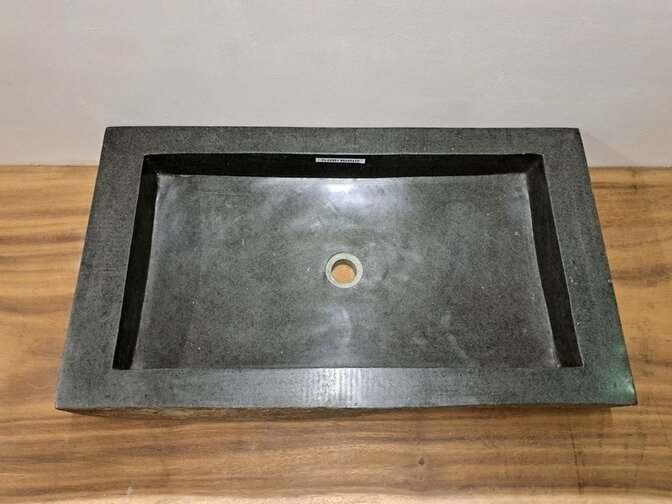 Naturstein-Waschbecken – 80 x 45 x 13 cm – FL22981