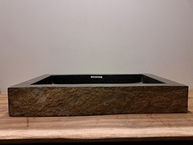 Naturstein-Waschbecken – 80 x 45 x 13 cm – FL22981