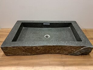Waschbecken aus Naturstein – 80 x 45 x 13 cm – FL22986