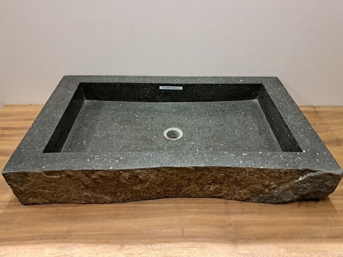 Waschbecken aus Naturstein – 80 x 45 x 13 cm – FL22986