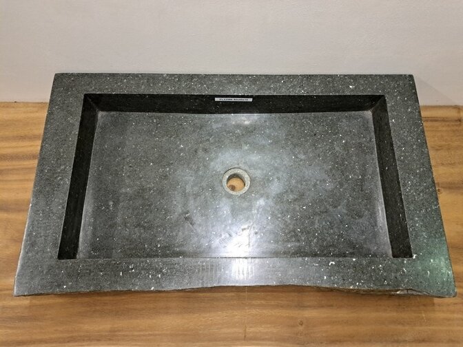 Waschbecken aus Naturstein – 80 x 45 x 13 cm – FL22986