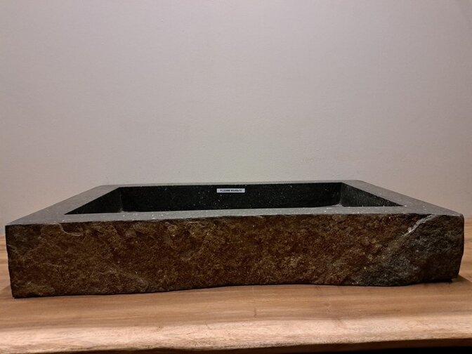 Waschbecken aus Naturstein – 80 x 45 x 13 cm – FL22986