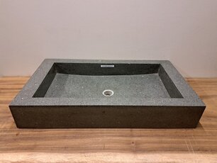 Waschbecken aus Naturstein – 80 x 45 x 13 cm – FL22985