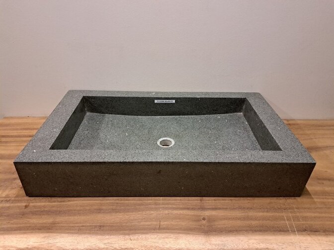 Waschbecken aus Naturstein – 80 x 45 x 13 cm – FL22985