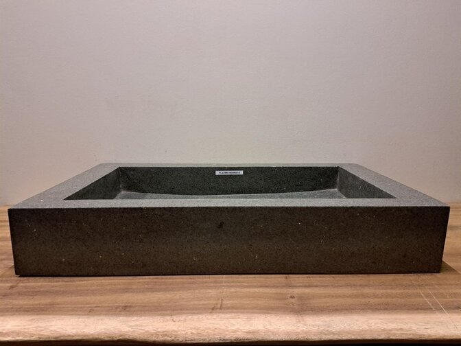 Waschbecken aus Naturstein – 80 x 45 x 13 cm – FL22985