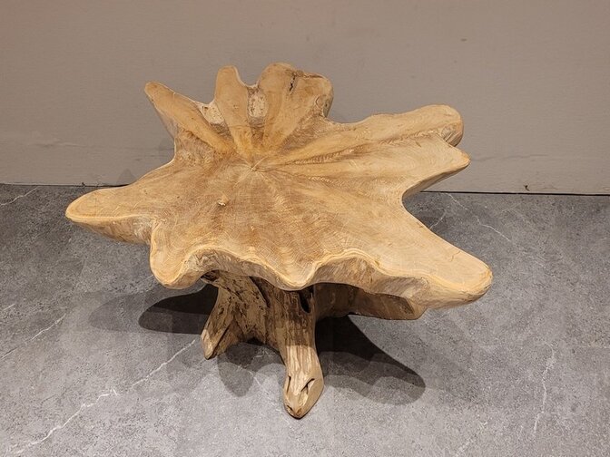 Couchtisch aus Wurzelholz 80x70x43 cm - SR2461-08