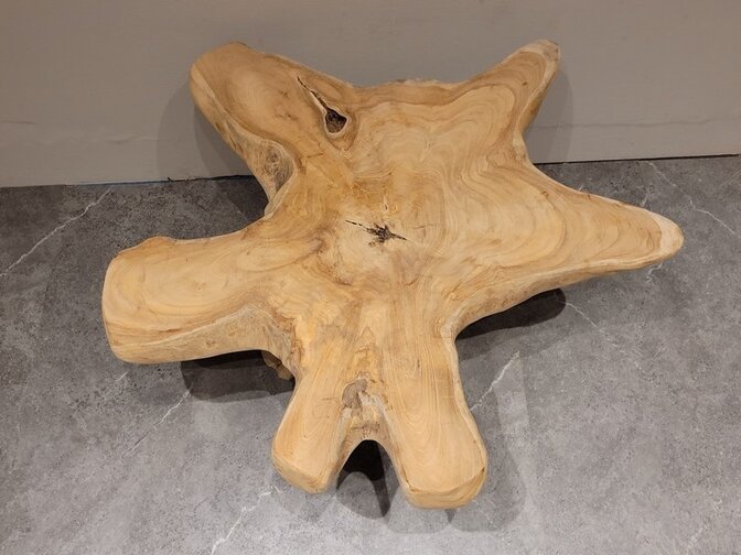 Couchtisch aus Wurzelholz 80x76x44 cm - SR2461-12