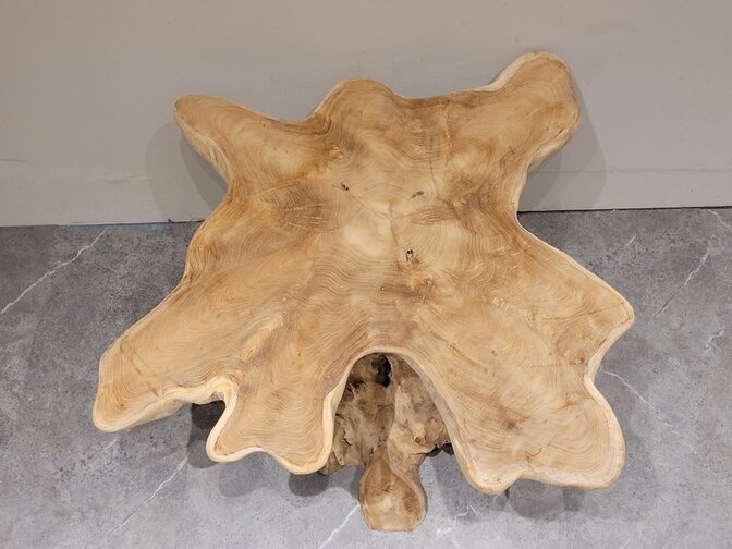 Couchtisch aus Wurzelholz 77x66x43 cm - SR2461-17