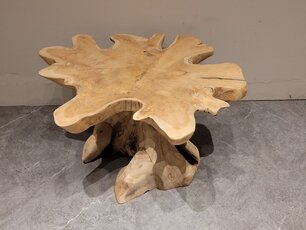 Couchtisch aus Wurzelholz 80x75x43cm - SR2461-18