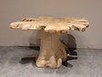 Couchtisch aus Wurzelholz 85x75x50cm - SR2461-24