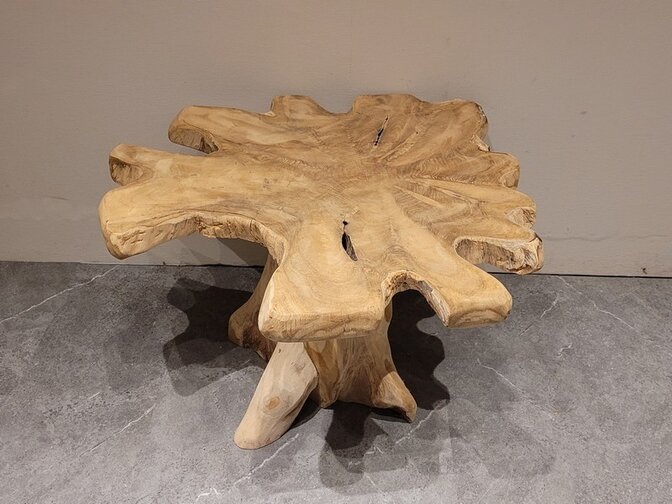 Couchtisch aus Wurzelholz 76x73x50cm - SR2461-27