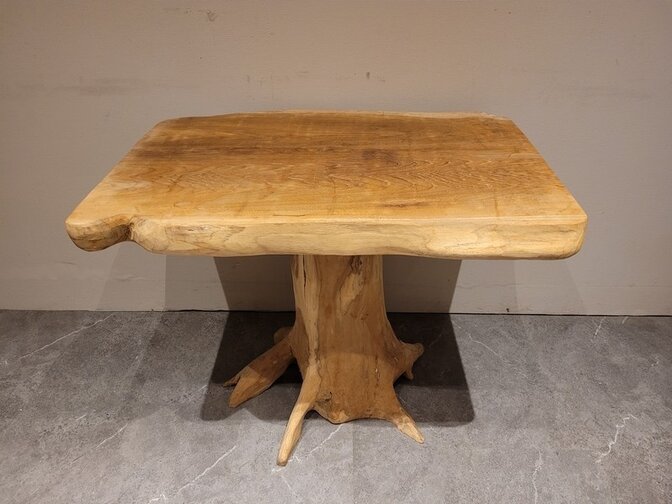 Esstisch aus Wurzelholz 55/60x90x75 cm – SR2461-30