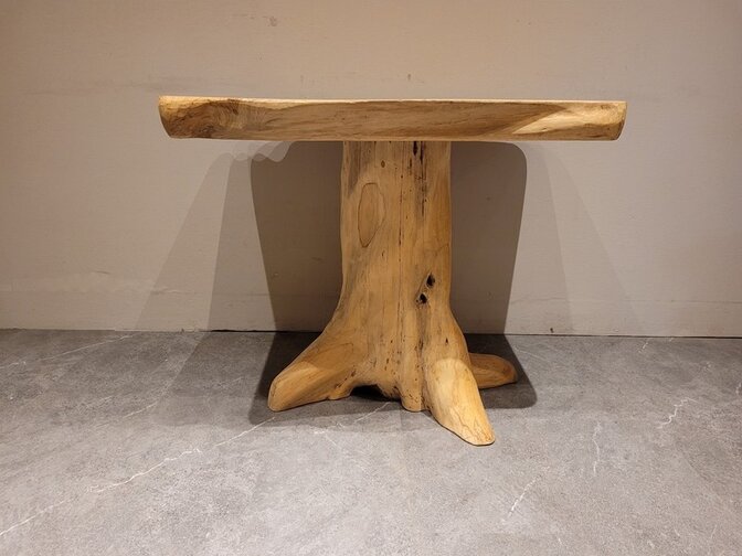 Esstisch aus Wurzelholz 60/70x90x75 cm – SR2461-31