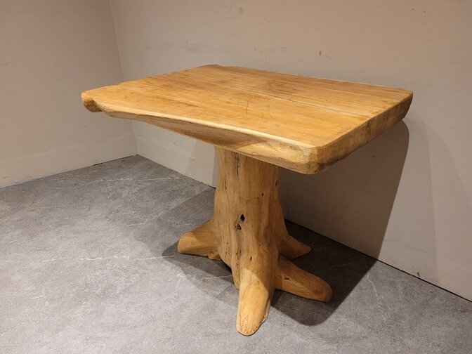 Esstisch aus Wurzelholz 60/70x90x75 cm – SR2461-31