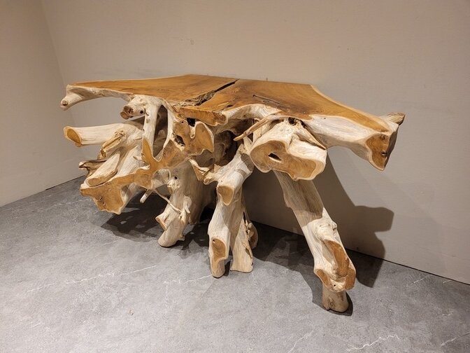 Carrot-Beistelltisch 140 x 45 x 80 cm IJ2476-02