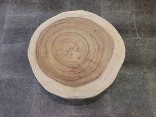 Baumstamm-Tischplatte rund 80/80x7cm AG08-924