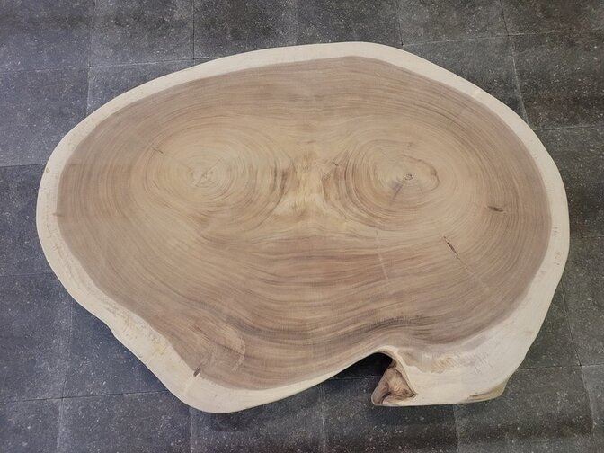 Runde Baumstamm-Tischplatte 95/130 cm AG23-924