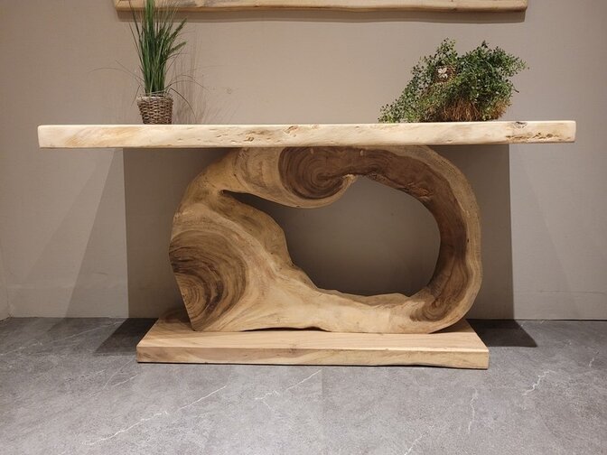 Suar-Beistelltisch 150 x 50 x 80 cm – AG24112-34