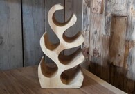 Weinregal aus Holz