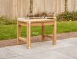 Teak-Gartenbank Bergamo 60 cm ohne Rückenlehne