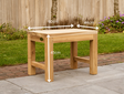Teak-Gartenbank Napoli 60 cm ohne Rückenlehne