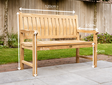 Teak Gartenbank Bergamo 120 cm
