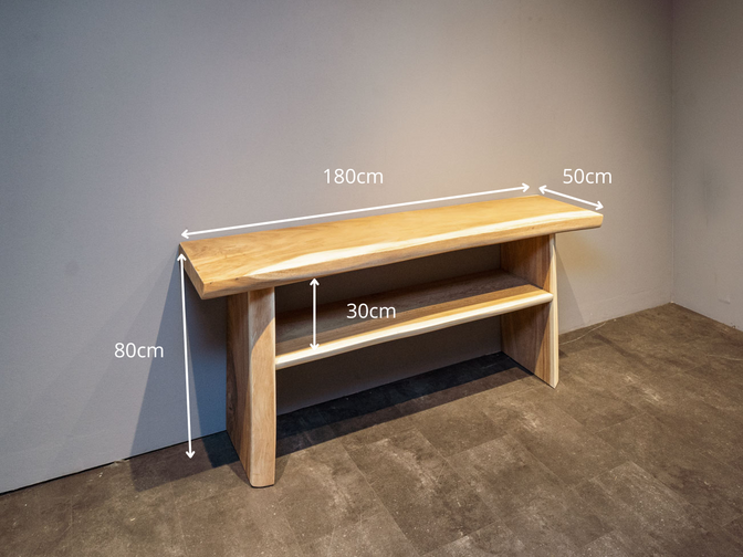 Suar Badezimmerwaschtisch 50x180cm