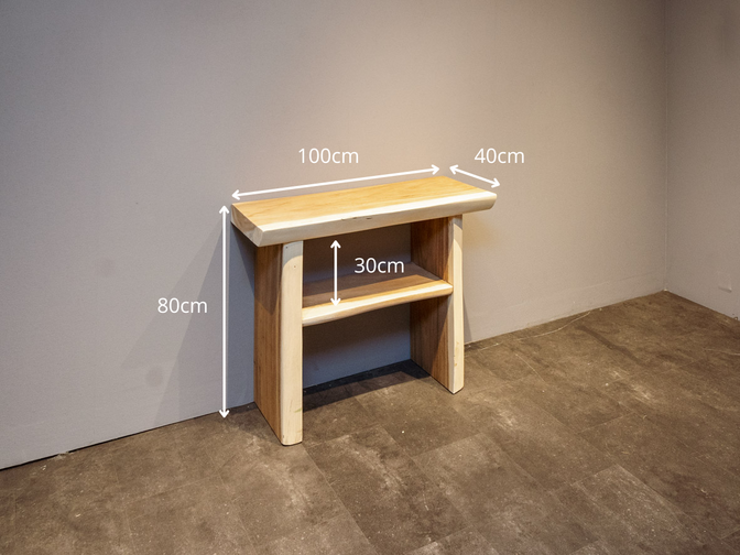 Suar Badezimmerwaschtisch 100x40x80cm