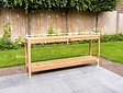 Beistelltisch aus Teakholz 180 cm