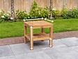 Teak-Beistelltisch Roma 50x50x50cm