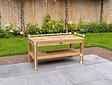 Teak-Beistelltisch Roma 100x50x50cm