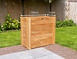 Teak-Pflanzkübel 50 x 100 x 90 cm