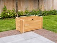 Teak-Pflanzkübel 50 x 100 x 50 cm