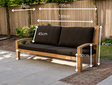 Polster für Modena Lounge-Sofa – Schwarz