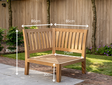 Teak Lounge-Eckmodul New Ibiza 86x86cm