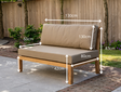 Polster für Loungemodul New Ibiza 130cm - Grau meliert 163
